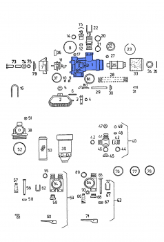 Rau controller body QV RG0004122